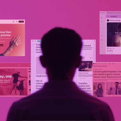 Consistent brand messaging shown across website, social media, email, and media channels to illustrate integrated marketing building trust