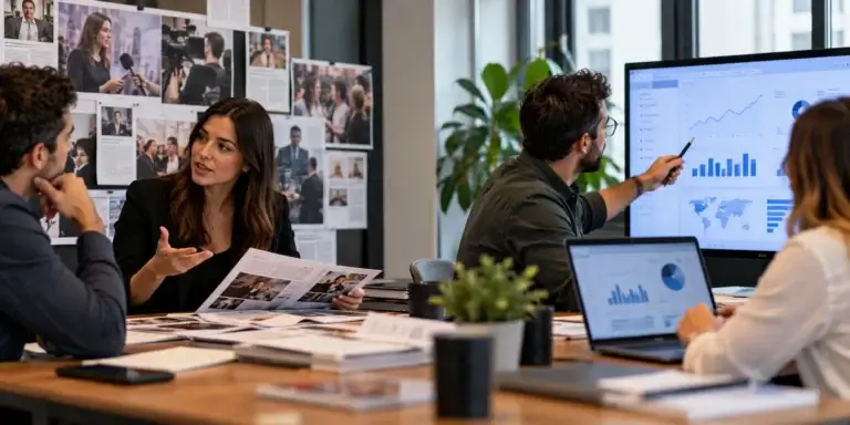 PR and Digital Marketing Strategy Meeting