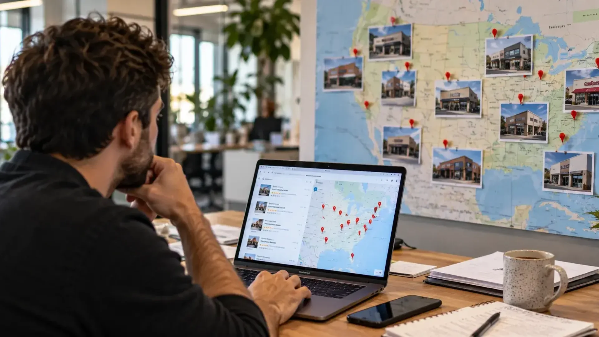 Strategic Map Planning Workspace